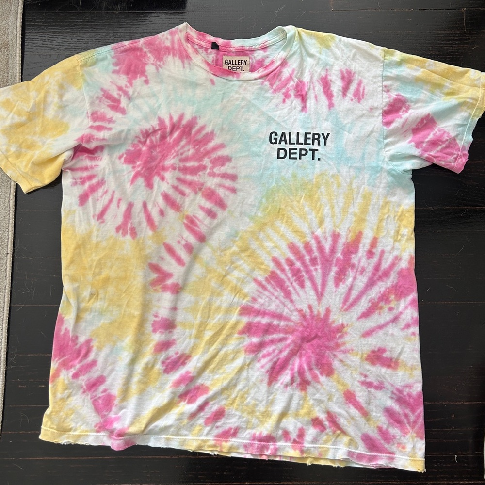 Gallery Dept Tie Dye t shirt